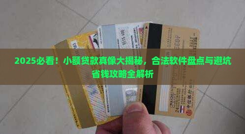 小额贷款什么软件合法的 小额贷款什么软件合法的