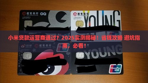 小米贷款运营商通过