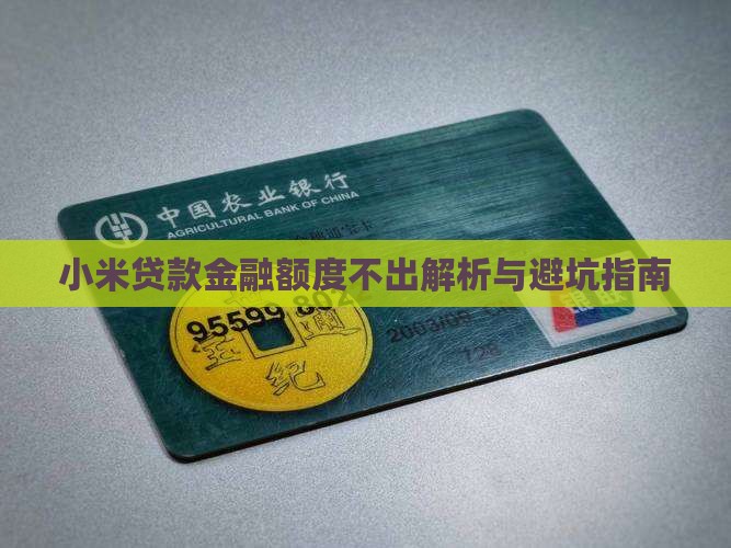 小米贷款取不出来