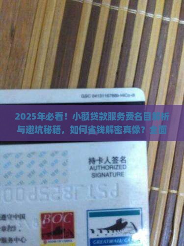 小额贷款服务费名目