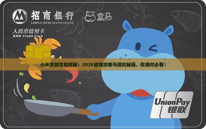 小米贷款功能介绍