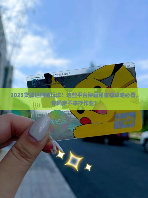 各个贷款平台延期政策