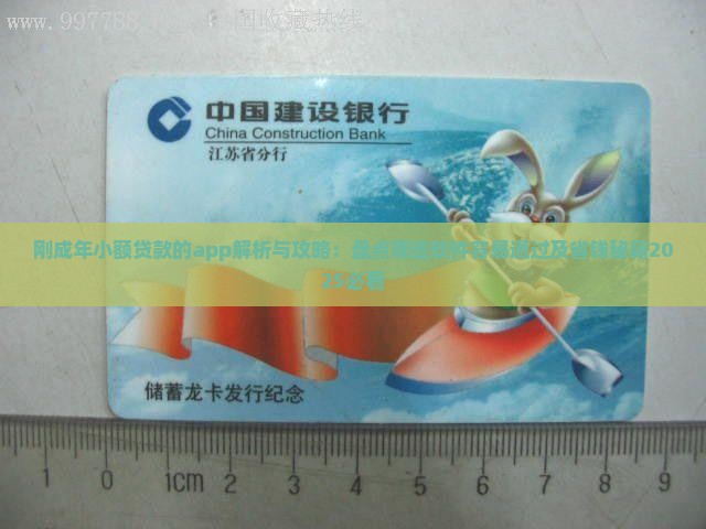 刚成年小额贷款的app