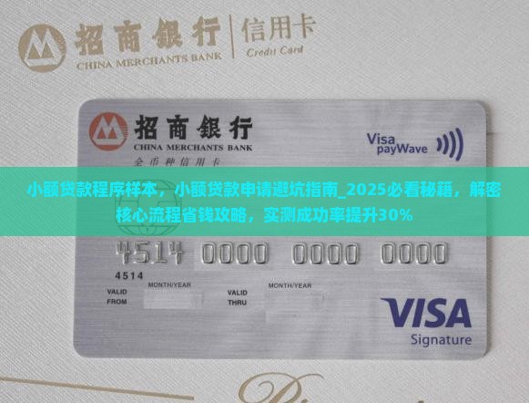 小额贷款程序样本