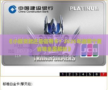 小额贷款还是信用卡