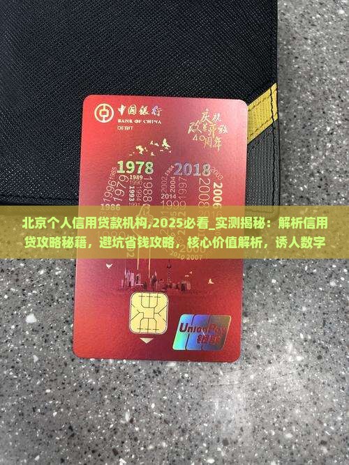 北京个人信用贷款机构