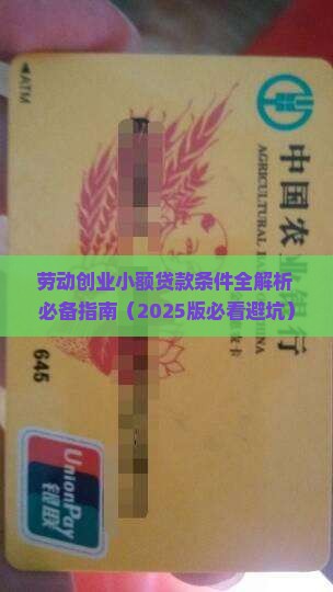 劳动创业小额贷款条件