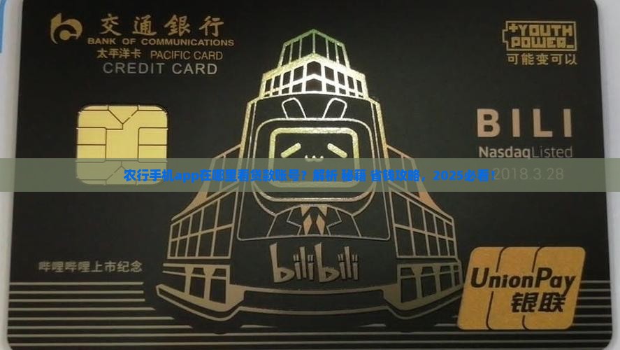 农行手机app在哪里看贷款账号