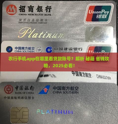 农行手机app在哪里看贷款账号
