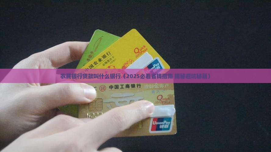 农民银行贷款叫什么银行