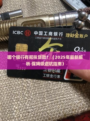哪个银行有帮扶贷款