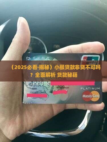 小额贷款非贷不可吗