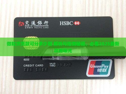 微粒贷贷款可分多少期