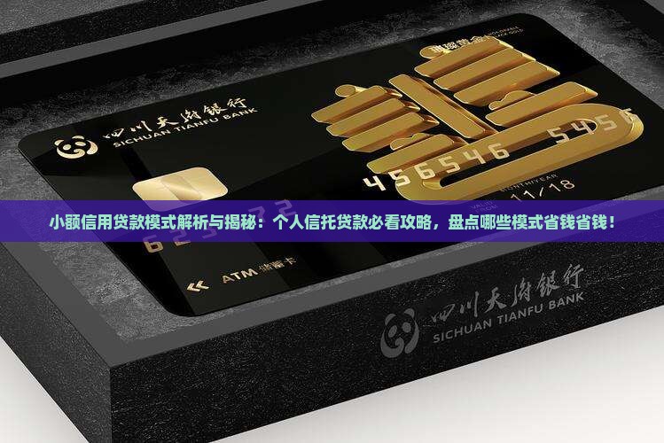 小额信用贷款模式有哪些