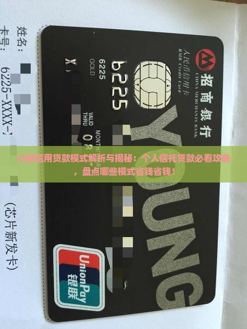 小额信用贷款模式有哪些