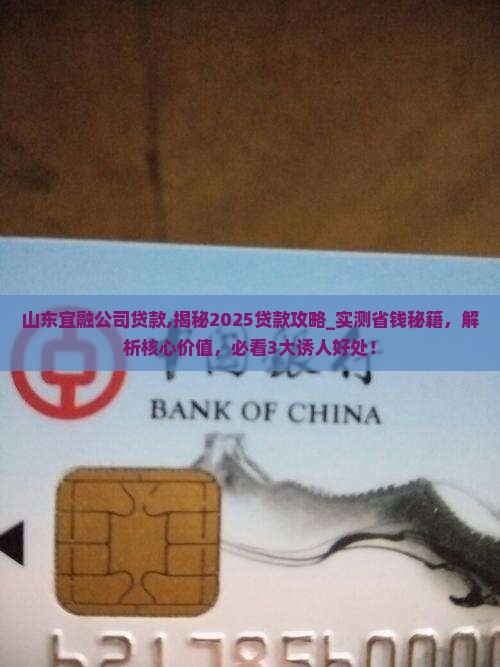 山东宜融公司贷款