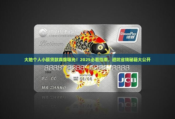 大地个人小额贷款合法吗