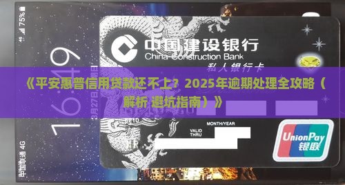 平安惠普信用贷款还不上