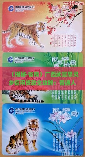 广西武宣思灵乡信用贷款