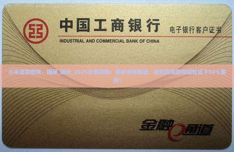 小米贷款收钱