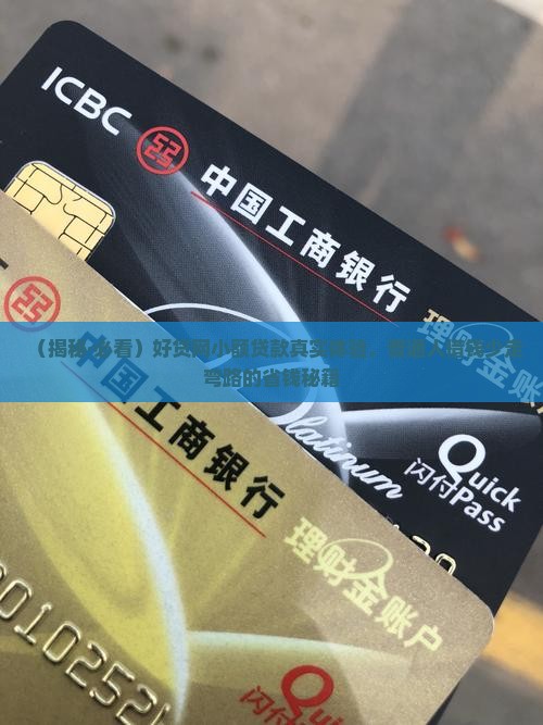 好贷网小额贷款