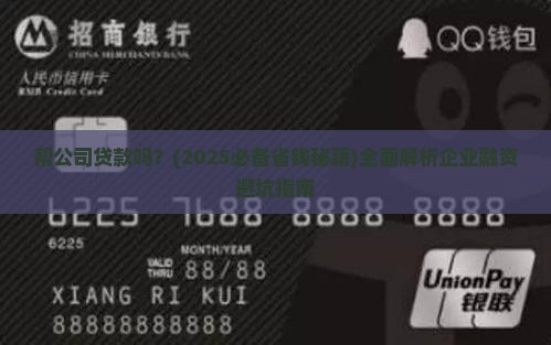 帮公司贷款吗