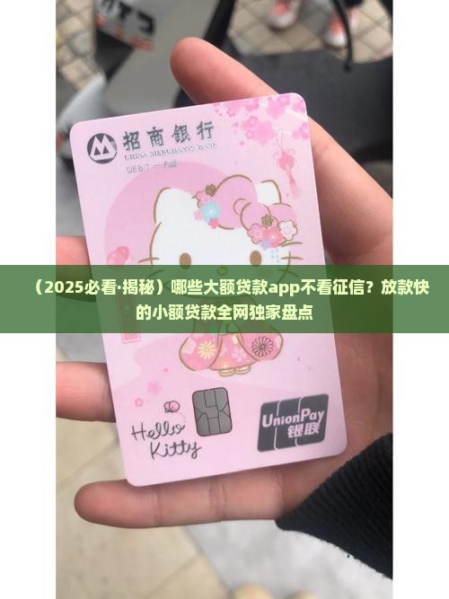 哪些大额贷款app不看征信