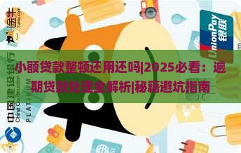 小额贷款整顿还用还吗