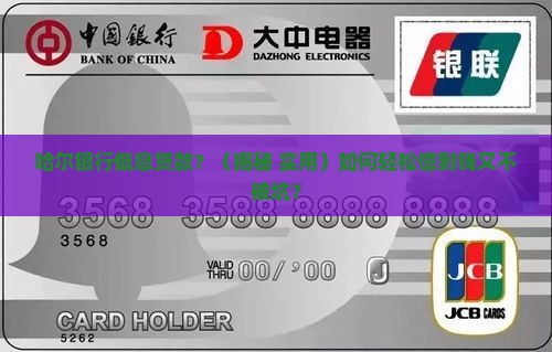 哈尔银行低息贷款