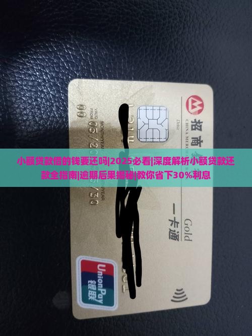 小额贷款借的钱要还吗