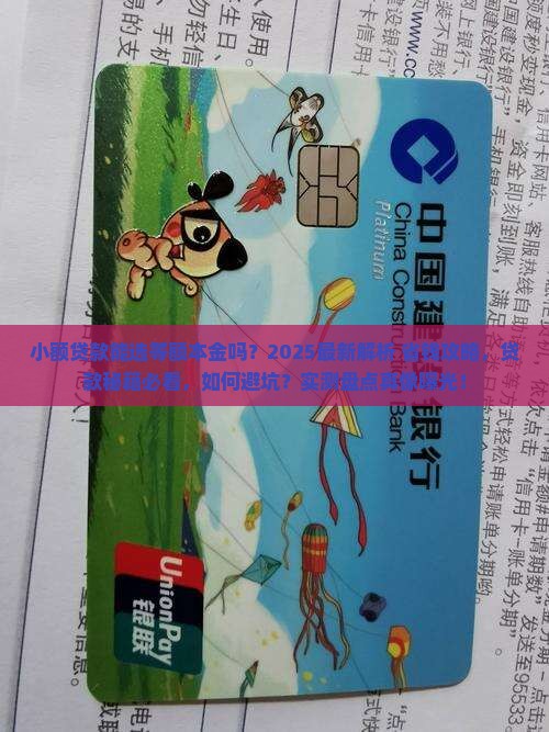 小额贷款能选等额本金吗