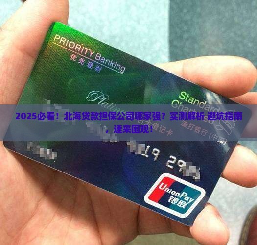 北海法人贷款担保公司是哪家