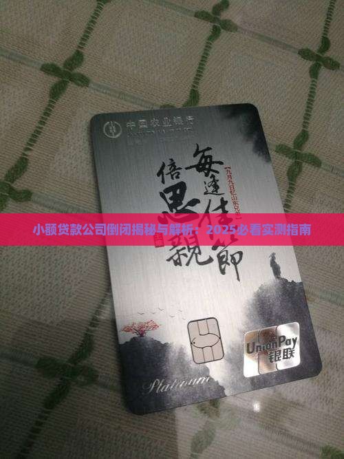 小额贷款为什么会倒闭