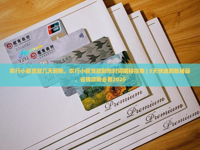 农行小额贷款几天到账