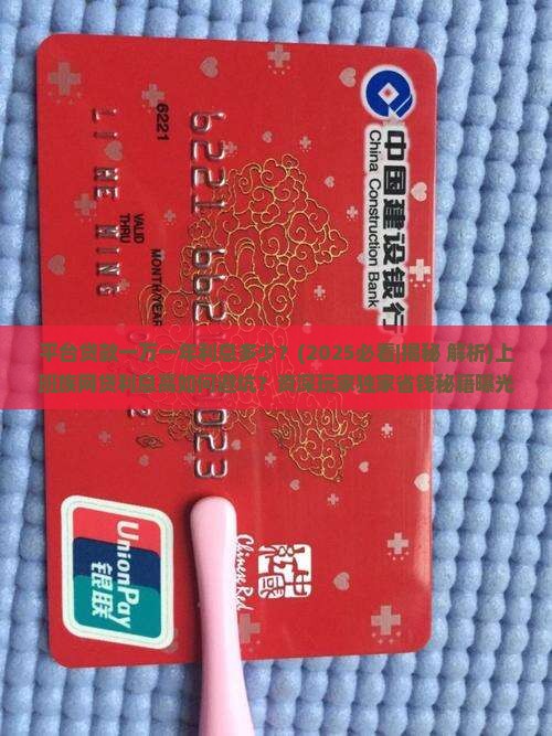 平台贷款一万一年利息多少