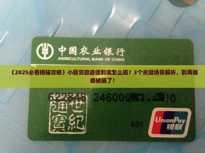 小额贷款追债么