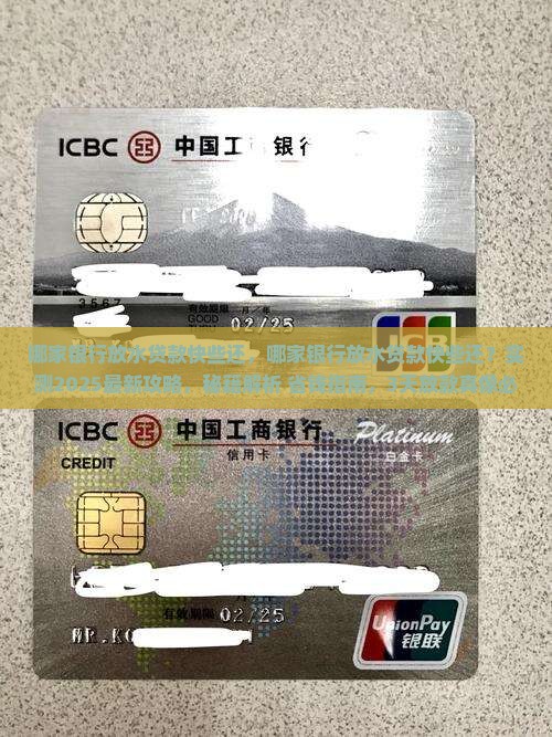 哪家银行放水贷款快些还