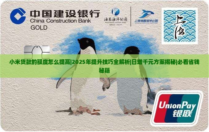 小米贷款的额度怎么提高