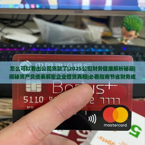 怎么可以看出公司贷款了