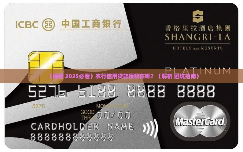 农行信用贷款在哪授权啊