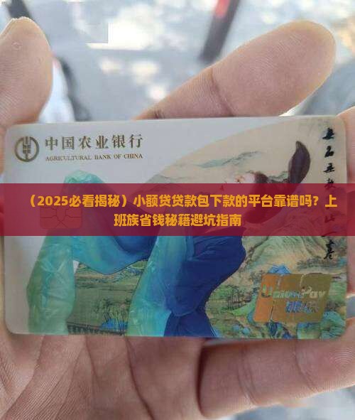 小额贷贷款包下款的平台