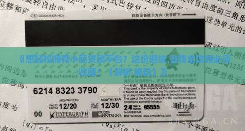 怎么开小额贷款平台