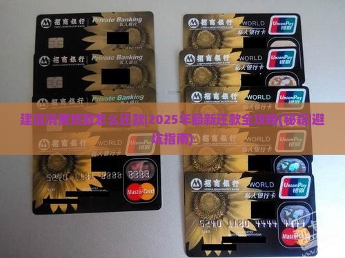 建信消费贷款怎么还款