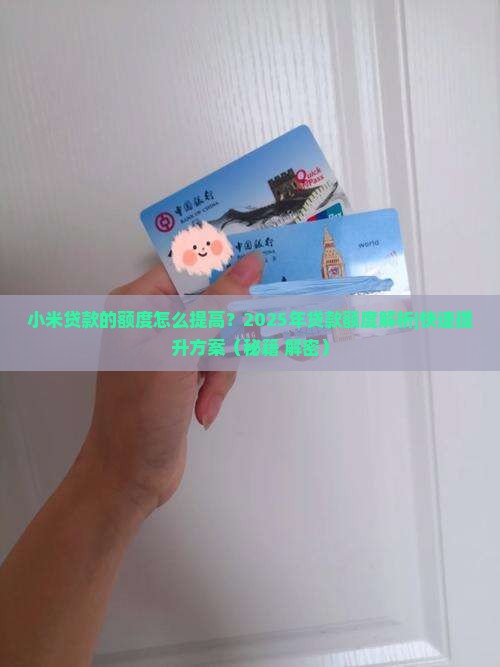 小米贷款的额度怎么提高 小米贷款的额度怎么提高