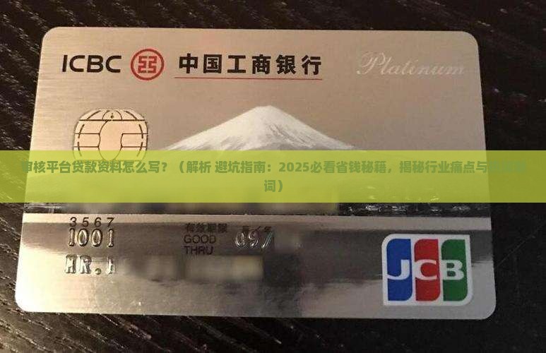 审核平台贷款资料怎么写