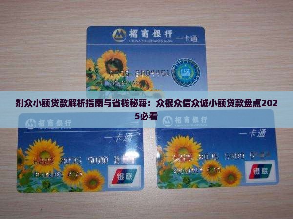 剂众小额贷款