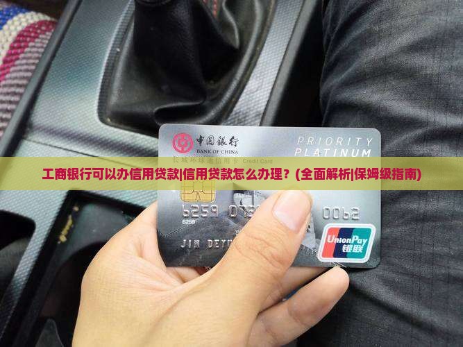 工商银行可以办信用贷款