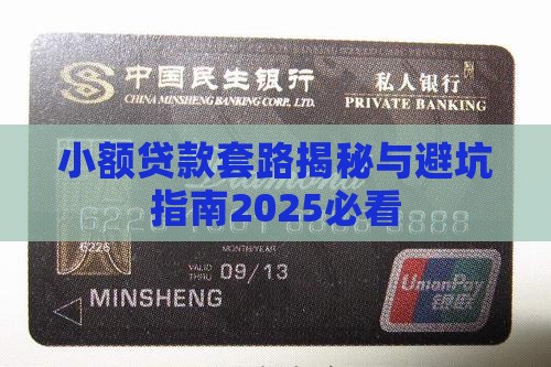 小额贷款怎么套