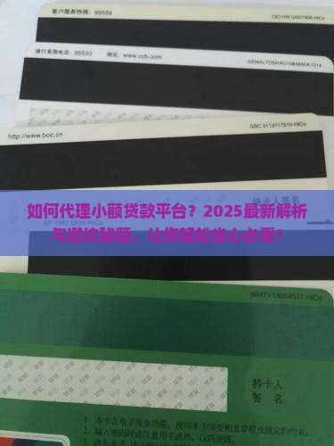 如何代理小额贷款平台