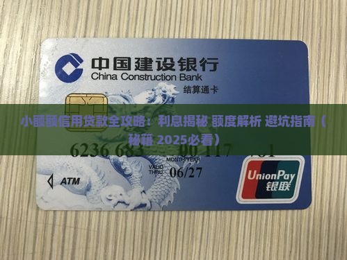 小额额信用贷款